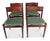 1950s set of 4 Attributed to Kurt Ostervig Rosewood Dining Chairs by Sibast - 102543 For Sale In New York - Image 6 of 8