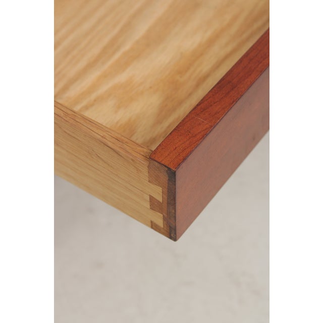 2000 - 2009 Stickley Cherry 3 Drawer Arts & Crafts Coffee Table For Sale - Image 5 of 15