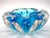This is an exquisite piece of craftsmanship that showcases murano's skill in blending colored glass with clear glass,...
