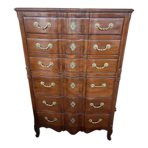 John Widdicomb French Provincial Style Dresser Tall Chest
