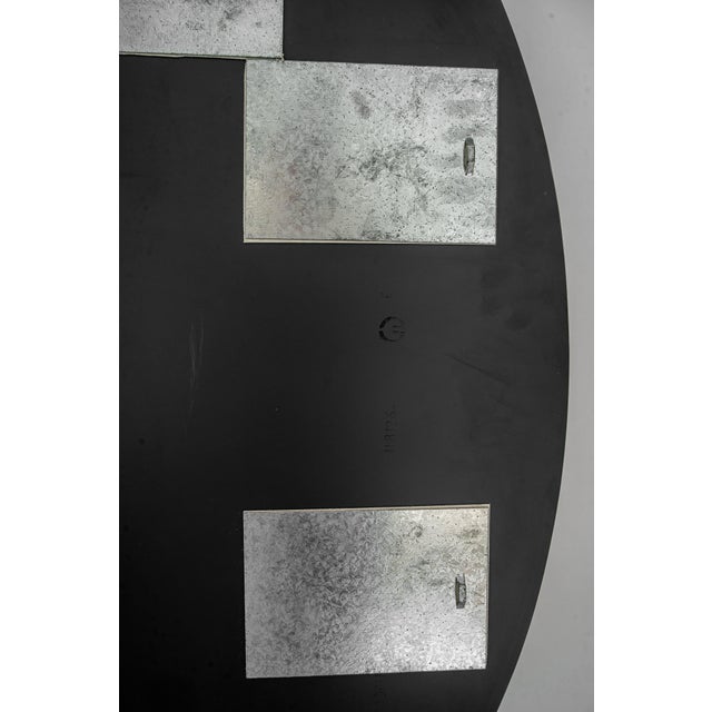 Vintage Italian Oval Mirror, 1960s For Sale - Image 16 of 18