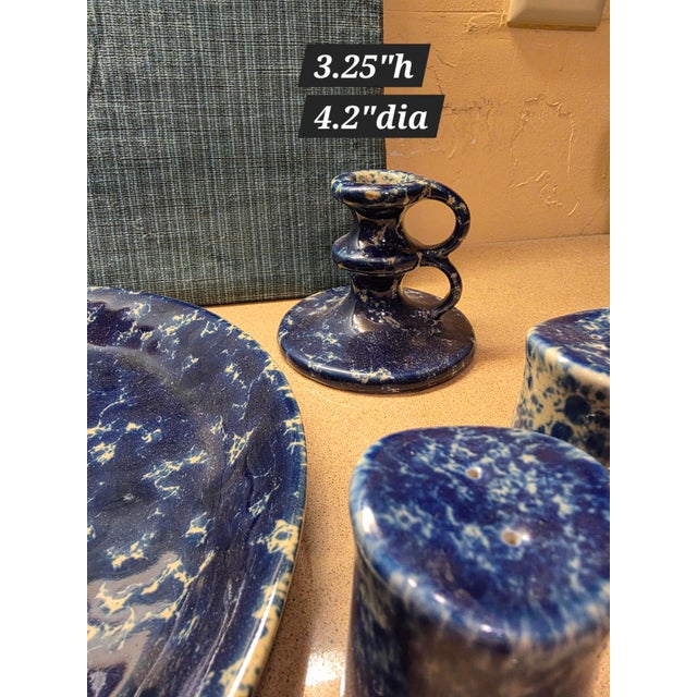 1970s Collection of Bennington Pottery Serveware Items - Set of 6 For Sale - Image 13 of 16
