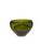 Vintage Hand Blown Green Glass Bowl For Sale - Image 4 of 7