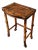 Rare Bamboo Parquetry Tortoiseshell Bamboo Fern Stand/Side Table - French Aesthetic Movement in the Style of Perret & Vibert, Paris, Circa 1890 For Sale