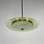 Mid-Century Modern Italian UFO Pendant Lamp by Pietro Chiesa for Fontana Arte, 1950s, in Very Good conditions. Designed...