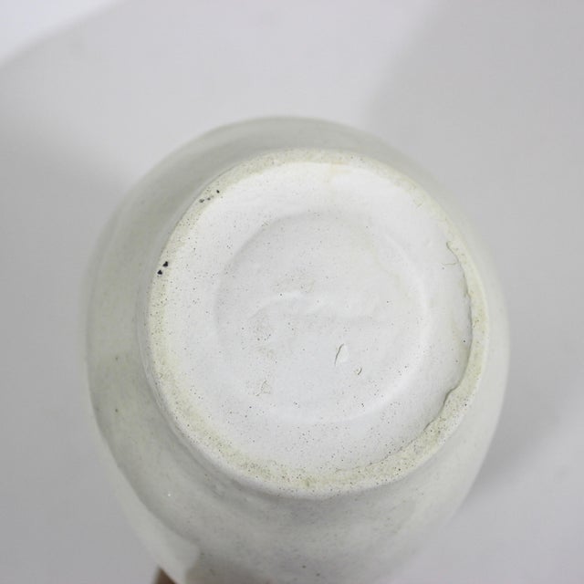 Ceramic Vintage Studio Pottery Pitcher Jug Vase For Sale - Image 7 of 8