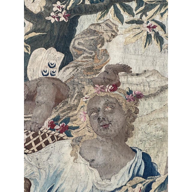 17th Century Flanders Tapestry with Mythological Scene For Sale - Image 11 of 18