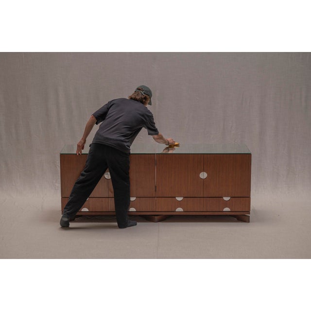 1970s Italian Modular Space Age Sideboard by Luigi Caccia Dominioni, 1970s For Sale - Image 5 of 18