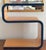 1980s Modern Scandinavian Alvar Aalto Style Zigzag Side Table For Sale - Image 5 of 12