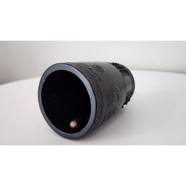 Black Mid-Century Japanese Nanbu Tekki Architectural Temple Bell For Sale - Image 8 of 14