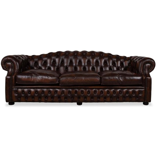 Chesterfield Leather Sofa from Von Wilmowky Yates For Sale - Image 13 of 13