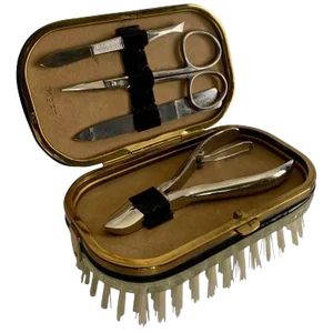 5-Piece Travel Manicure Set With Brush