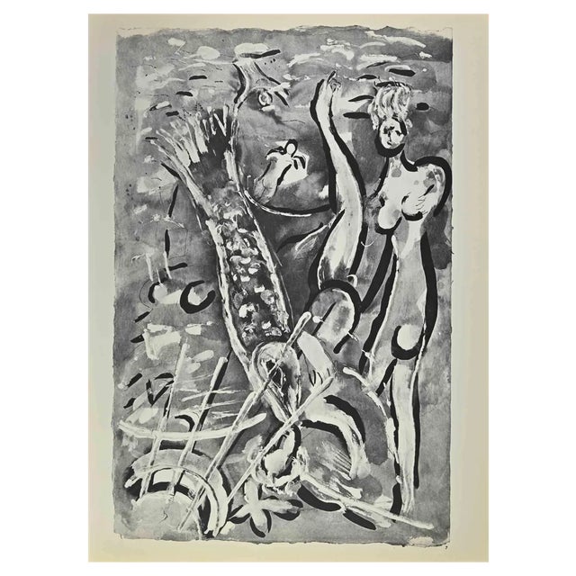 Marc Chagall, Nimrod, Lithograph, 1960 For Sale