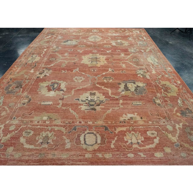 Turkish Oushak Old Wool Rug 9'4" x 13'1" #18016 Explore a curated collection of hallway runners, wool rugs, and handmade...