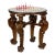 Chess Table with Roman Mosaics on Carved Legs For Sale - Image 3 of 11