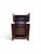 Asian 1970s Michael Taylor for Baker Asian Modern Mahogany & Brass Cabinet Chest Dry Bar For Sale - Image 3 of 6