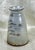 Signed Fp Studio Pottery Vase Iridescent Glaze Carved 7” For Sale - Image 9 of 12