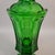 1960s 1960s Fostoria Coin Emerald Green Glass Jar, Apothecary Shape For Sale - Image 5 of 9