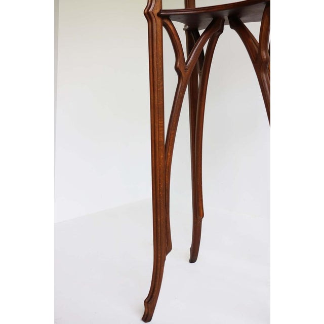 Art Nouveau Pedestal by Emile Gallé, 1900s For Sale - Image 13 of 18