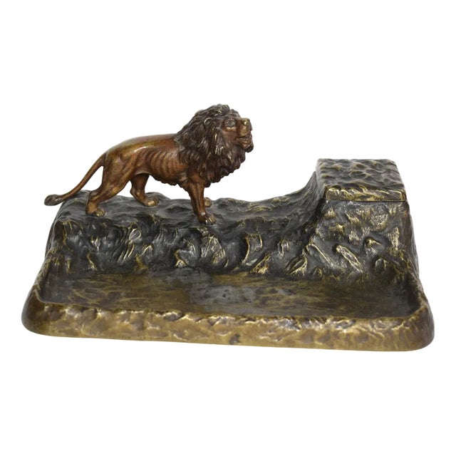 Desk Shelf in Bronze, 1910 For Sale