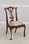 Set of 6 Maitland Smith Chippendale Mahogany Dining Room Chairs For Sale - Image 12 of 18