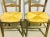 American Vintage Mid Century Shaker Shawl Chairs- a Pair For Sale - Image 3 of 12