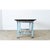 Black French Antique Cast Iron & Wood Top Work Table For Sale - Image 8 of 13