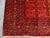 Red 6'8" X 8'6" Vintage Turkmen Bashiri Soft Rug, Red & Brown Geometric Tribal Wool Pile Area Rug For Sale - Image 8 of 9
