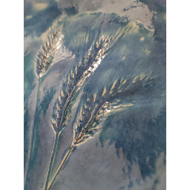 Contemporary Roman Ears of Wheat Plate by Daniela Proietti For Sale - Image 3 of 8