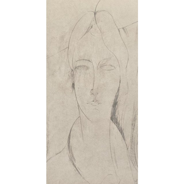 A. Modigliani, Portrait of Lunia, Lithograph For Sale - Image 7 of 7