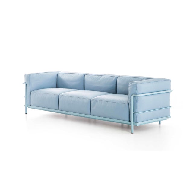 Contemporary 3 Gran Confort Sofa by Le Corbusier for Cassina For Sale - Image 3 of 9