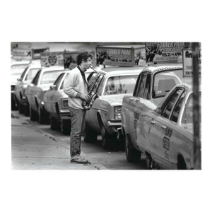 1982 Kansas City Street Musician Photograph