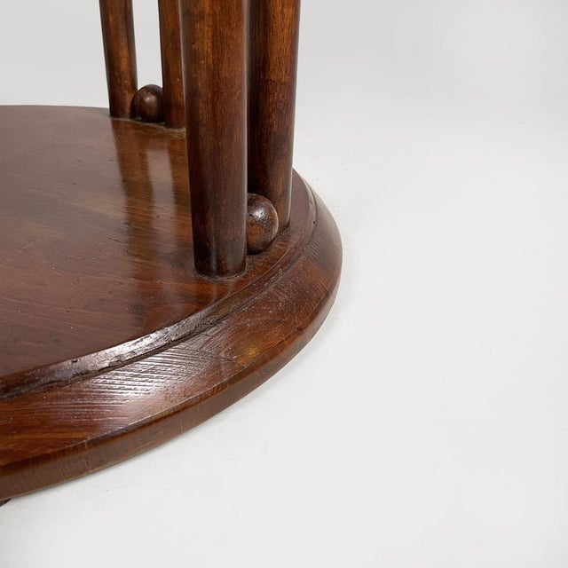 Austrian Wood, Fabric and Glass Coffee Table from Jacob & Josef Kohn, 1930s For Sale - Image 16 of 18