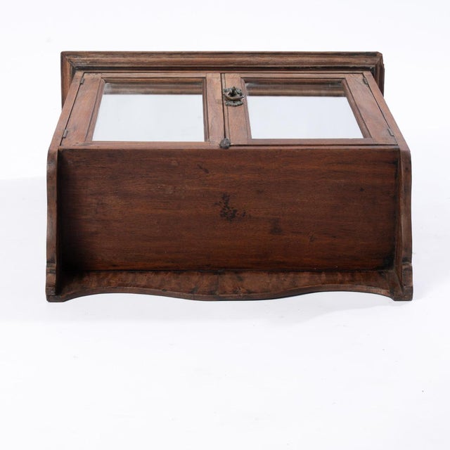 Farmhouse Antique Wall Cabinet For Sale - Image 3 of 11