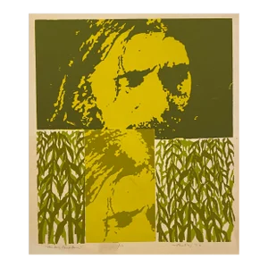 1973 Tony Bradley Thinking of Home Serigraph