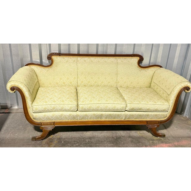 Early 19th Century Early 19th Century Duncan Phyfe Style Sofa For Sale - Image 5 of 12