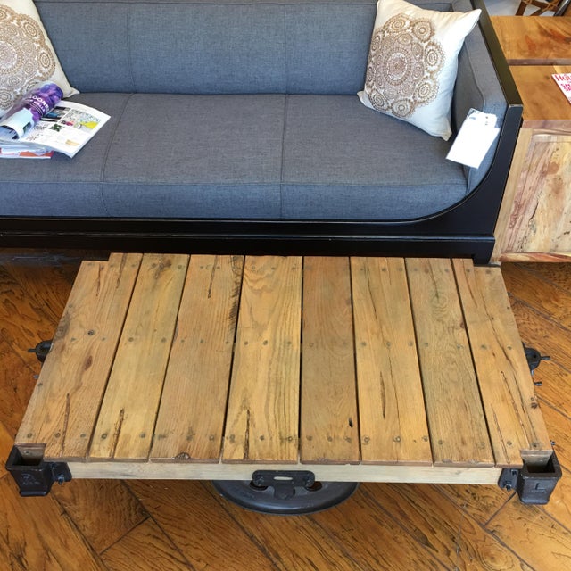 Cart Coffee Table Restoration Hardware / 12 Railroad Cart Coffee Table Restoration Hardware Photos : Buy second hand restoration hardware martens rectangular coffee table in fair condition with 67% off on kaiyo.