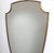 Vintage Italian Wall Mirror with Brass Frame by Gio Ponti, 1960s For Sale - Image 8 of 14