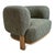 Mona Moss U-Back Easy Chair For Sale - Image 10 of 13