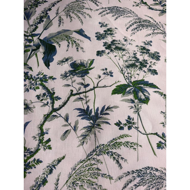 2020s 3 1/3 Yards Penny Morrison Sarah Vanrenenaspa Eau De Nil/Green Fabric For Sale - Image 5 of 5