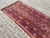 Afghan Maimana Kilim Area Rug, Handwoven Wool, 5x10, Rose & Navy For Sale - Image 6 of 16