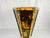 Late 20th Century Vintage Bamboo & Floral Lacquer Hexagon Shaped Trash Can or Planter For Sale - Image 5 of 6