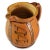 Abstract West German Studio Pottery Pitcher Hand Thrown Ceramic Jug 7.25" For Sale - Image 3 of 10