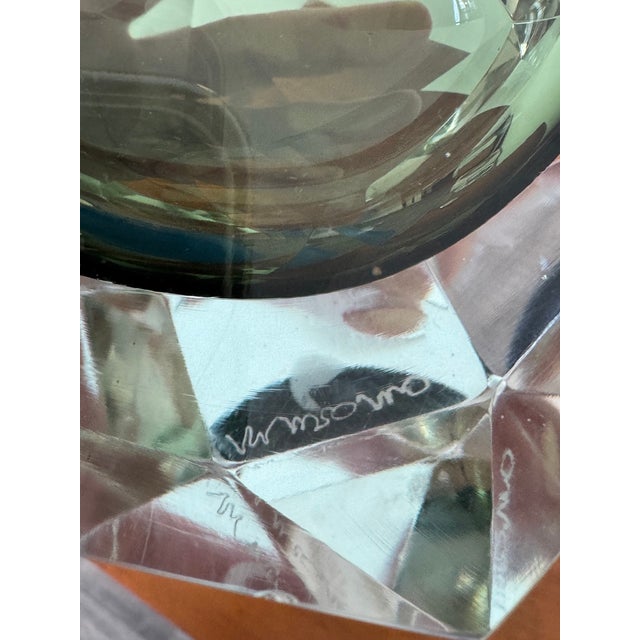 Murano Glass Ashtray attributed to Flavio Poli for Seguso, 1960s For Sale - Image 9 of 13