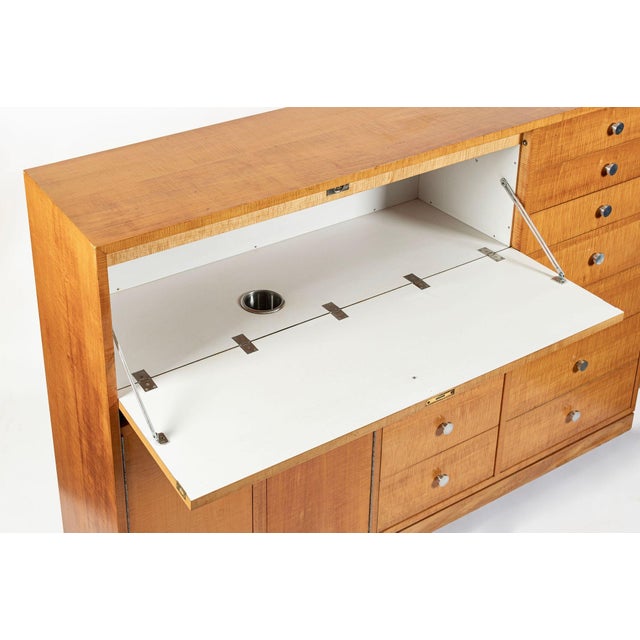 Philip Johnson Mid-Century Modern Custom Dry Bar or Cocktail Cabinet, 1953 For Sale In Detroit - Image 6 of 18