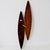 Metal Italian Sculptural Wooden Wall Mirror, 1960s For Sale - Image 7 of 13