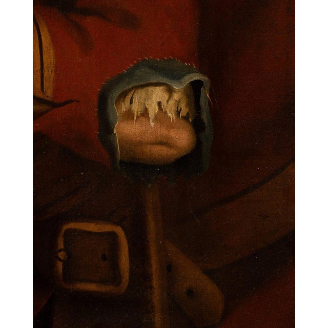 Tim Bobbin, A Judge and A Beggar, 1700s, Oil, Framed For Sale - Image 6 of 9