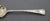 English 1802-1804 George III Period Pair of Sterling Silver Serving Spoons For Sale - Image 3 of 6
