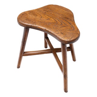 Chinese Saddle Top Stool, C. 1890 For Sale