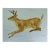 1940s Outsider Folk Art Deer Painting For Sale